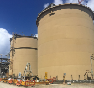 These CIL tanks are used to separate gold from the finely ground ore. The CIL Tank Lining must be tough, flexible and resist the abrasive and corrosive conditions inside the tank.