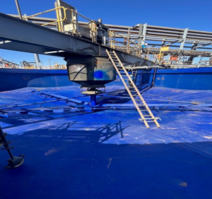 Thickener lining with Nukote polyurea from Blackbee Specialist Coatings