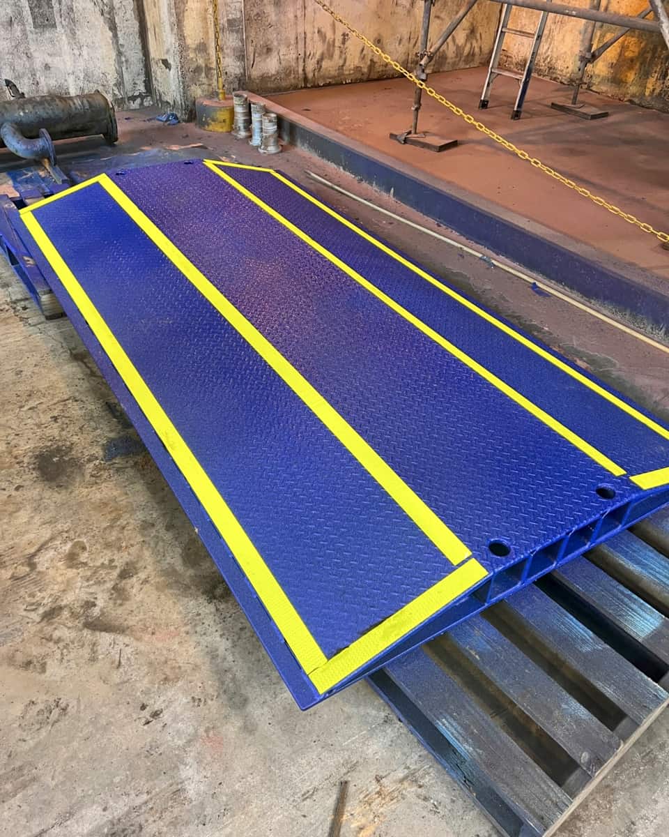 Ramp coated by BSC Coatings with Nukote Polyurea